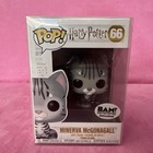 Funko Pop! Minerva McGonagall As Cat #66 Books A Million BAM Excl W/ Protector