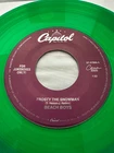 Beach Boys – Frosty The Snowman / Little Saint Nick - Rare Surf Pop GREEN 45 VG+