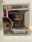 Beast Titan #504 Attack on Titan Funko Pop! - NEW - HOT TOPIC Exclusive