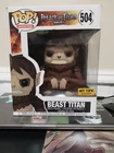 Beast Titan Hot Topic Exclusive #504 Attack on Titan Funko Pop