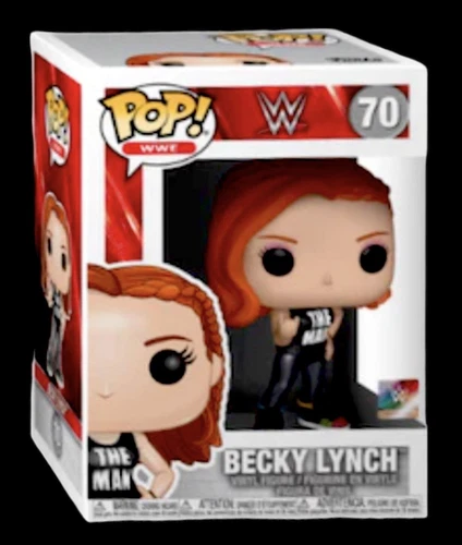 BECKY LYNCH FUNKO POP WWE WRESTLING #70 AMAZON EXCLUSIVE COLLECTIBLE TOY THE MAN