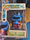 Funko POP! Television Sesame Street Cookie Monster in Chair Vinyl Figure #1609