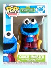 Funko PoP! Television Sesame Street COOKIE MONSTER #1609 Sitting in Chair NIB 🎈