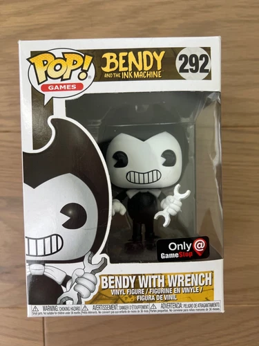 Bendy and the Ink Machine Funko Pop! Games #292 Bendy With Wrench GameStop