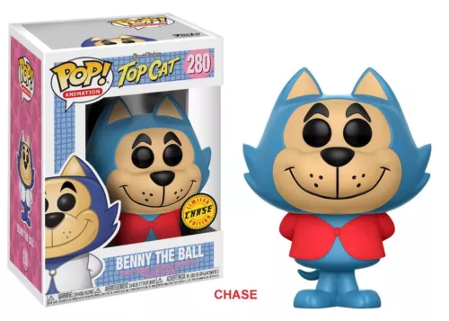 Benny The Ball Limited Chase Funko Pop! Animation 280 Hanna Barbera Top Cat Pop