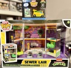 TEENAGE MUTANT NINJA TURTLES Funko Pop RETRO BITTY SEWER LAIR w/BITTY RIDE LEO