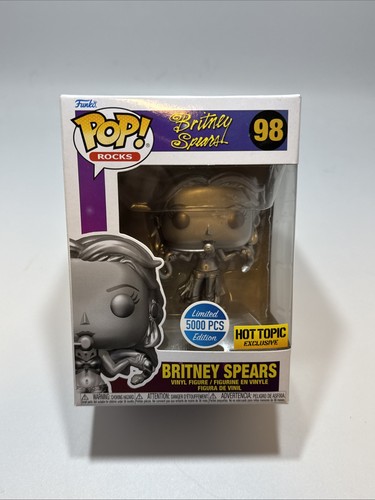 Funko Pop! Britney Spears #98 Limited Edition 5000 PCS Hot Topic Exclusive