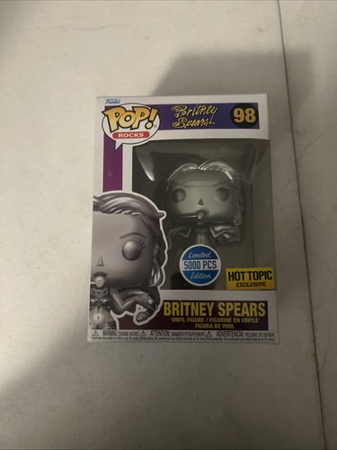 Funko Pop! Vinyl: Britney Spears (Metallic) - Hot Topic Online (Hto) Hot...