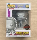 Funko Pop Rocks Britney Spears Platinum #98 + Free Protector