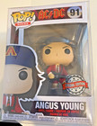 AC/DC -ANGUS YOUNG - FUNKO POP SPEC. EDITION RED SUIT No.91 -2018 NEW /PROTECTOR