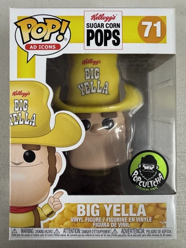 Big Yella 71 ~ Kellogg’s: Sugar Corn Pops ~ Funko Pop Vinyl ~ Ad Icons
