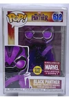 Black Panther Pop #612 Glow Marvel Collector Corps Exclusive in Protector Funko