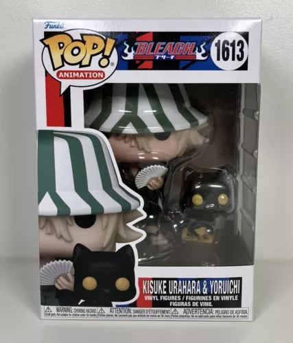 Bleach #1613 Kisuke Urahara & Yoruichi Funko Pop! Anime Vinyl Figure New