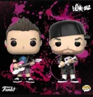 Blink 182 Funko Pop! Rocks #83 Mark Hoppus & #84 Travis Barker - Vaulted