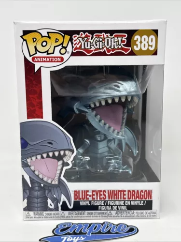 Blue Eyes White Dragon #389 Yu-Gi-Oh! Funko Pop! Free Shipping