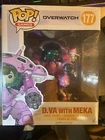 Blue Overwatch D.VA with Meka #177 Funko Pop Vinyl figure 6inch
