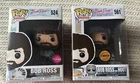 Bob Ross And Hoot Chase POP Vinyl Figure #561 + Flocked # 524