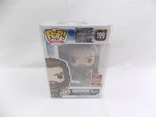 Brand New Funko Pop Aquaman And Motherbox 199 Justice League Vinyl Figure
