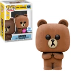 Brown Flocked Line Friends 928 LE7500 FUNKO Shop Pop Vinyl New in Mint Box + P/P