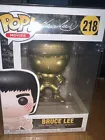 Bruce Lee Enter the Dragon #218 Gold Exclusive Pop! Vinyl Figure.