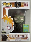 Burning Walker 354 ~ The Walking Dead ~ Funko Pop Vinyl ~ AMC Television Series