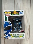 Funko Pop! Power Rangers: Blue Ranger #363 GameStop Vinyl Figure Metallic B4