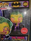 Funko Pop! DCeased Batman the Joker #480 Blacklight GameStop Exclusive