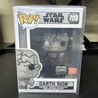 DARTH SION #708 Knights of the Old Republic  GameStop Exclusive Pop w Protector
