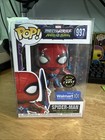 Funko Pop Spider-Man #997 CHASE GITD – Mech Strike Monster Hunters - Marvel MINT