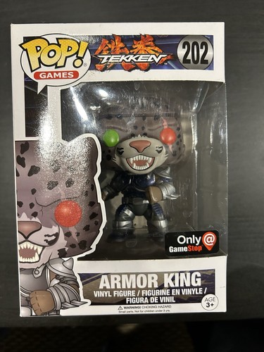Funko POP! Games Tekken ! Armor King # 202 Vinyl Figure !  🔥🔥