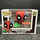Funko Pop! Marvel: Mermaid Deadpool #321 Target Exclusive Box Tear And Warp