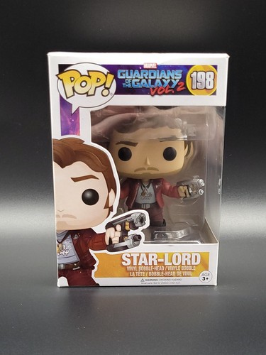 Funko Pop! Marvel Star Lord Guardians Of The Galaxy Vol 2 #198