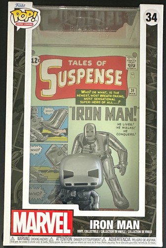 Funko Pop! Marvel Comic Covers - Tales of Suspense Iron Man Deluxe #34