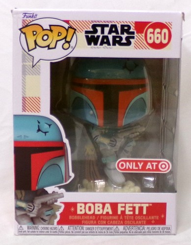 Funko Pop! Star Wars Disney 100 Retro Reimagined 660 Boba Fett Target Exclusive