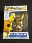 Funko Pokemon POP Alolan Raichu Vinyl Figure #1011 W/ Protector