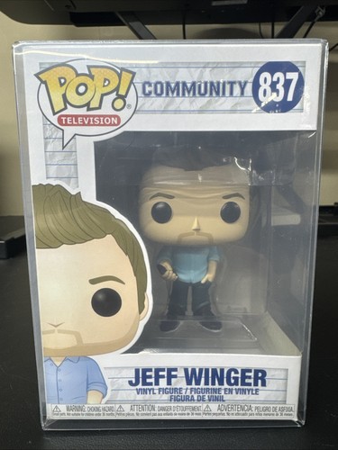 Community Jeff Winger #837 Funko Pop! Television w/ Protector