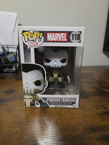 Funko Pop! Punisher (Nemesis) #118 Marvel Daredevil Vaulted