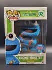 Funko Pop! Sesame Street Cookie Monster (Flocked) NYCC Exclusive #02 w Protector