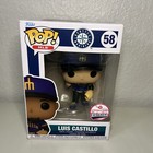 Funko Pop! MLB Seattle Mariners LUIS CASTILLO #58 Stadium Giveaway SGA 2024