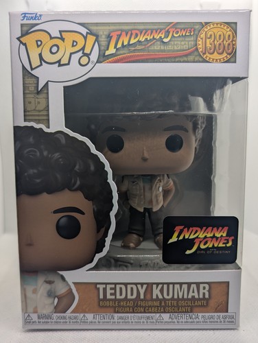 Funko Pop! Movies Indiana Jones and the Dial of Destiny - Teddy Kumar #1388
