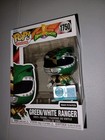 Funko Pop TV Mighty Morphin Power Rangers Green White #1750 Vinyl Figure LE9500