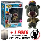 FUNKO POP DISNEY TALESPIN BALOO FLOCKED #441 EXCLUSIVE + FREE POP PROTECTOR