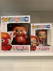 Funko Pop Disney Pixar Turning Red - Red Panda Mei #1185 Meilin Lee #1184