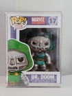 Rare Funko Pop Marvel Doctor Doom Metallic 2014 Convention Exclusive.