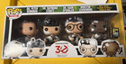 Funko Pop! Ghostbusters Venkman Egon Stantz Zeddemore Marshmallow SDCC Exclusive
