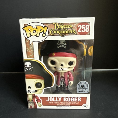 Funko POP! JOLLY ROGER #258 Pirates Of The Caribbean Disney Parks Exclusive