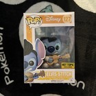 Funko Pop Disney Elvis Stitch #127 Hot Topic Exclusive  In Vinyl Case
