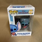 Funko Pop Lilo & Stitch Disney Valentine Stitch Hot Topic Exclusive #510 Used