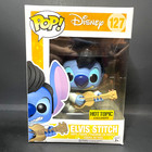 2014 FUNKO POP! ELVIS STITCH #127 HOT TOPIC EXCLUSIVE W/ POP PROTECTOR