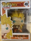 Brand New Funko Pop Super Saiyan 3 Goku 492 Dragonball Z Vinyl Figure +Protector